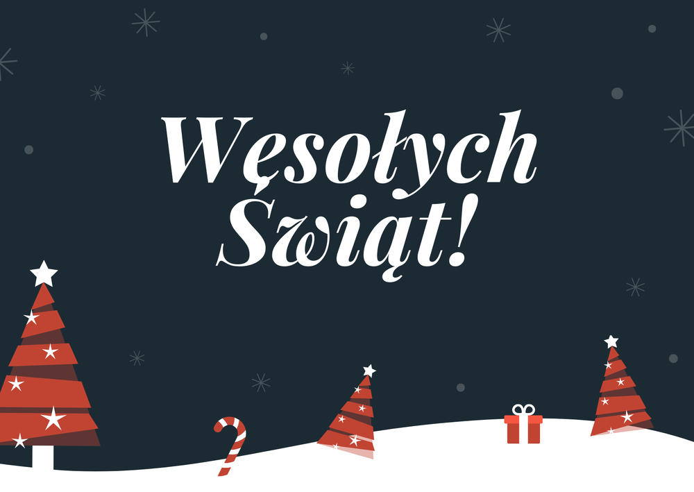 Jasnoniebieska Choinki i Gwiazdy Boże Narodzenie Artystyczna Kartka.png